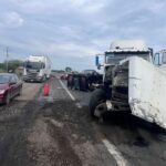 Alerta: Circulación cerrada de norte a sur en Carretera Tampico – Mante por choque