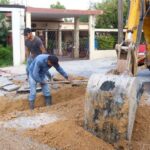 Inició COMAPA trabajos de rehabilitación de drenaje sanitario en la colonia Rosita 