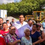 Supervisaron vecinos y Alcalde de Reynosa obra de pavimentación por 12.9 MDP