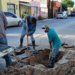 Reparó COMAPA fugas de agua potable en distintos puntos de la ciudad