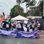 Guardia Estatal preserva seguridad durante manifestación en Tampico