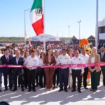 Dámaso Anaya y Carmen Lilia Canturosas inauguran la Preparatoria UAT Nuevo Laredo