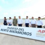 Supervisa gobernador avances del Puerto del Norte en Matamoros