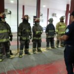 RECIBEN BOMBEROS CAPACITACIÓN DE RESCATE EN SITUACIÓN DE INCENDIO EN ESPACIOS CERRADOS