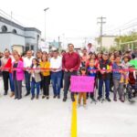 Inauguró Carlos Peña Ortíz pavimentación de 3.4 MDP en Condado del Norte