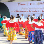 Encabeza Américo Villarreal desfile por el 114 Aniversario del Inicio de la Revolución Mexicana