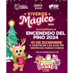 INVITA GOBIERNO MUNICIPAL A ENCENDIDO DE PINO NAVIDEÑO EN EL VIVEROS 