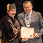 Entrega rector el premio Investigación de Excelencia a profesor de la FIC-UAT