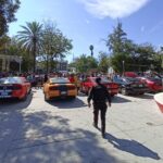 Guardia Estatal preserva seguridad en evento automotriz