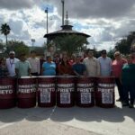 Convive Diputado Presidente Humberto Prieto Herrera con familias en Reynosa