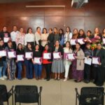 RECONOCE GOBIERNO MUNICIPAL A 21 MUJERES BENEFICIADAS POR PROGRAMAS DE INMUJER 