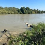 REFUERZA COMAPA LABORES DE LIMPIEZA ANTE CRECIENTE EN EL RÍO BRAVO