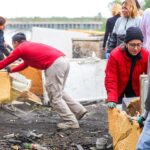 Unen esfuerzos ciudadanos y Gobierno de Reynosa en limpieza de laguna La Escondida