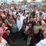 Realizan Gerardo Fernández Noroña y Olga Sosa Ruíz asamblea informativa en el sur de Tamaulipas