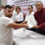 Reciben 70 PPLs de Reynosa constancia de capacitación laboral