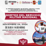 Invita Gobierno de Reynosa a Sorteo de Conscriptos del Servicio Militar Nacional