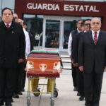 Despide SSPT a Guardia Estatal caído en cumplimiento de su deber