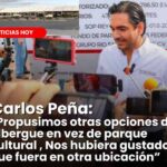 HABLO CARLOS PEÑA SOBRE CAMPAMENTO DE DEPORTADOS