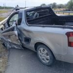 Guardia Estatal atiende choque en Carretera Federal 83