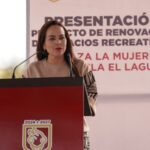 PRESENTA ALCALDESA CARMEN LILIA CANTUROSAS PROYECTO DE TRANSFORMACIÓN DE LA PLAZA DE LA MUJER Y PENÍNSULA EL LAGUITO.