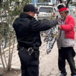 Guardia Estatal dona cobijas a personas en situación de calle