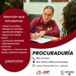 Brinda DIF Reynosa servicios gratuitos de procuraduría en apoyo a las familias