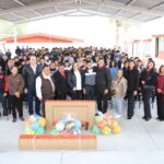 Entrega SET pantallas donadas por la empresa Corning México