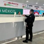 Guardia Estatal de Género aplica Operativo Ruta Segura en Central de Autobuses