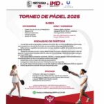 Inscríbete a la Liga Municipal de Pádel 2025