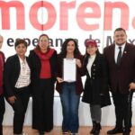 Senadora Olga Sosa firma decálogo de principios de Morena