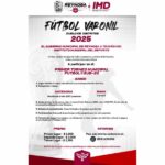 Sigue la invitación al Torneo Municipal de Fútbol 11 Sub-20