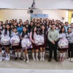 Impulsa Injuve Tamaulipas  entrega de productos de higiene femenina en escuelas públicas