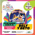 Invita Alcalde Carlos Peña Ortiz a disfrutar de Bely y Beto en la Expo Feria Reynosa 2025