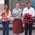 FORTALECE ALCALDESA CARMEN LILIA CANTUROSAS COMPETITIVIDAD DE NUEVO LAREDO CON ENTREGA DE OBRA EN EL CECATI 193