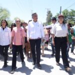 La presidenta Claudia y el gobernador Américo visitan a damnificados de Reynosa
