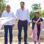 Inició Carlos Peña Ortiz Pavimentación Hidráulica en San Valentín por Más de 4.9 MDP